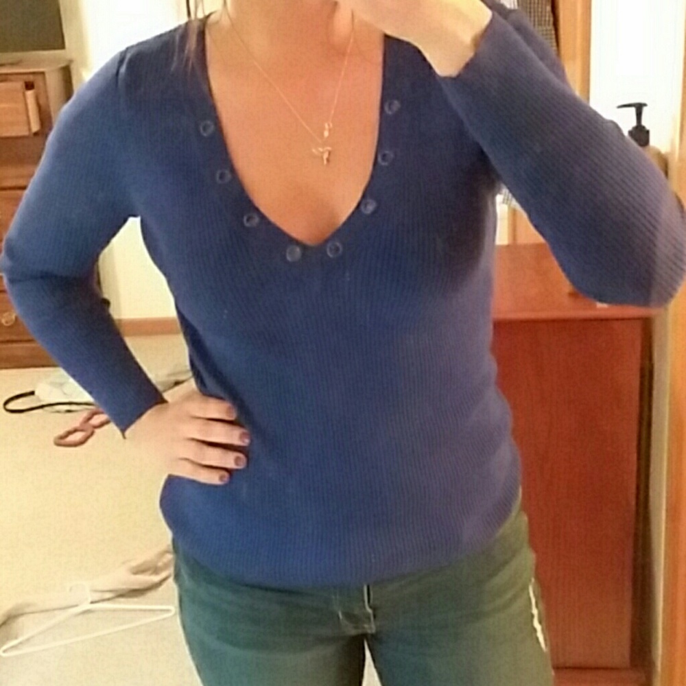 Blue sweater